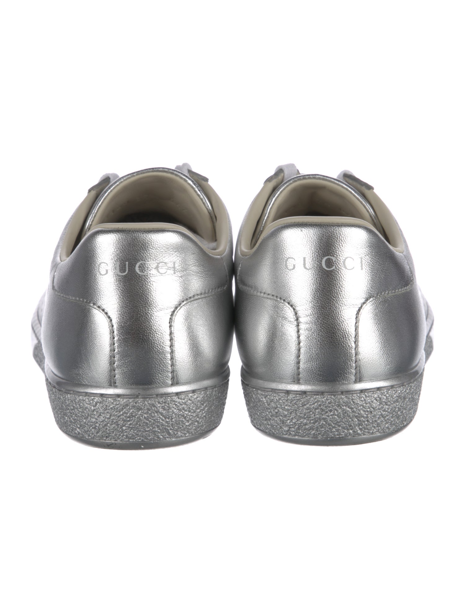 Gucci Interlocking G Logo Leather Sneakers